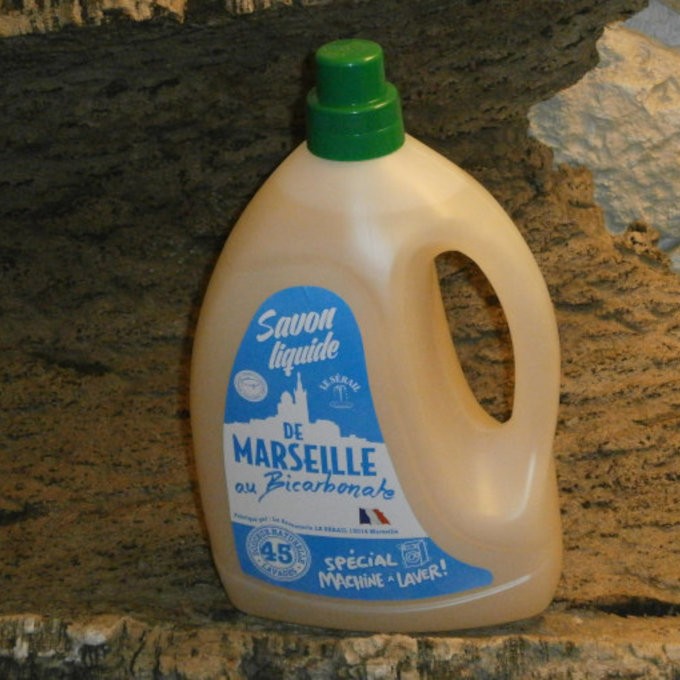 Lessive liquide de savon de Marseille 3L - Douceur naturelle